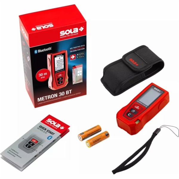 Sola laserový dálkoměr SOLA RANGE FINDER METRON 30 BT