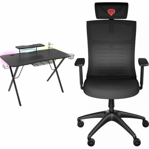 Genesis Holm 300 RGB stůl Black 120 cmx60 cm + ASTAT 200 ...