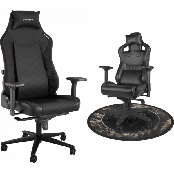 Sedadlo Genesis Nitro 890 G2 černé (NFG-2050) + podlahová...