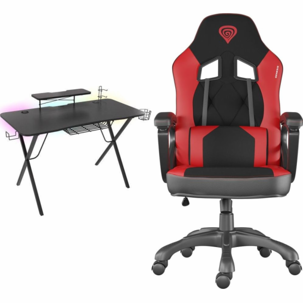 Genesis Holm 300 RGB stůl Black 120 cmx60 cm + Nitro 330 ...