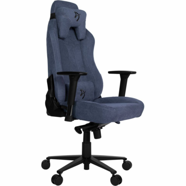 Křeslo Arozzi Vernazza Soft Fabric modré (VERNAZZA-SFB-BL)