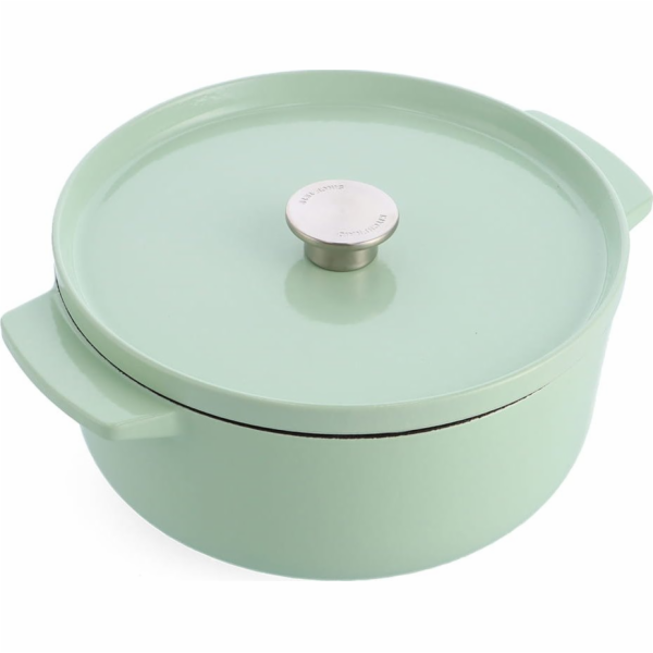KitchenAid  litinový hrnec 5,2L Pistácie