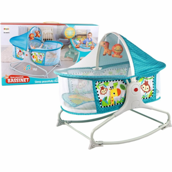 Dětská podložka LeanToys Multifunkční Bed Rocker 2v1 Soun...