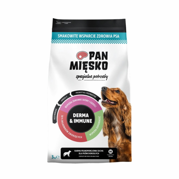 PAN MIESKO  Speciální potřeby Derma & Immune - sušené mlé...