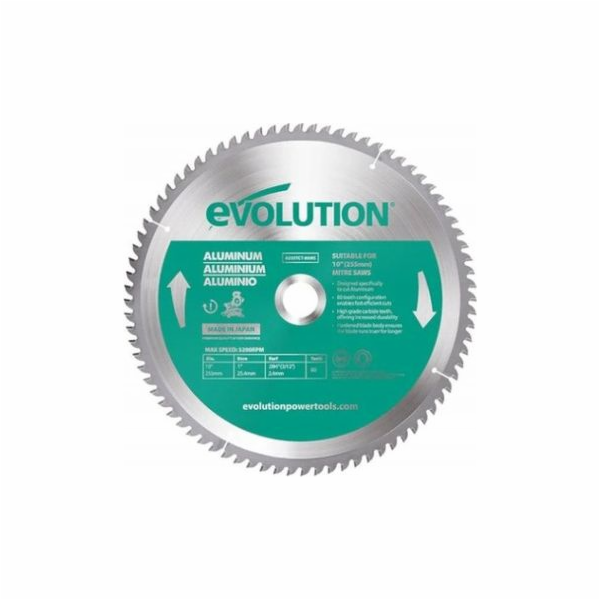 Evolution TCT hliníková řezací pila Widia 255 mm / 80z pr...