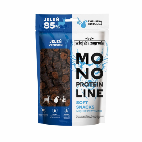 WIEJSKA ZAGRODA Monoprotein line Soft snacks Deer - pamls...