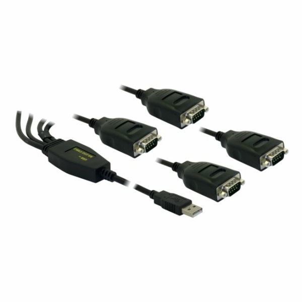 Delock konvertor USB-> 4xCOM DB9