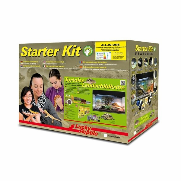Lucky Reptile Starter Kit Tortoise 80x40x52 cm černé