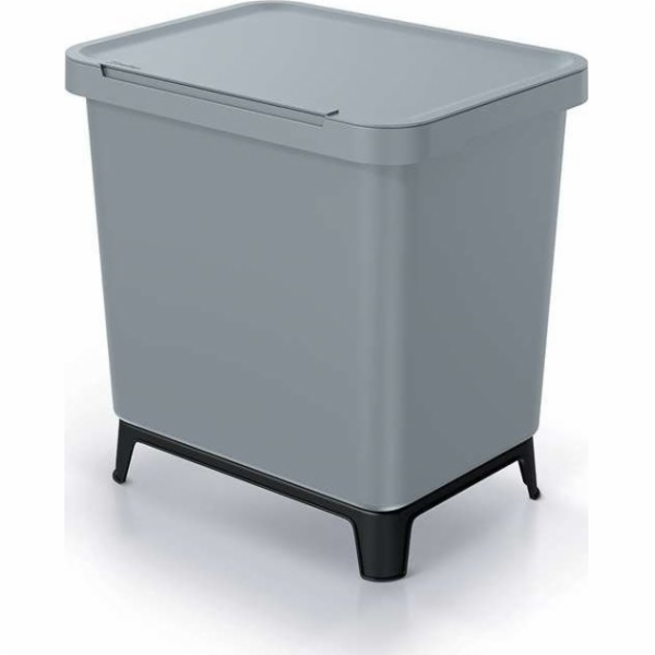 Prosperplast odpadkový koš na třídění, šedý (462707)