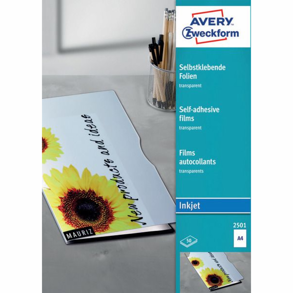 Avery Zweckform A4 inkoustová fólie 50 listů (2501)
