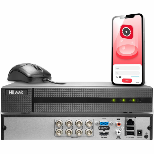 Rekordér HiLook Rekordér Hilook TVI od Hikvision 8kanálov...