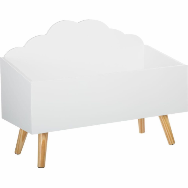 Dekorativní kontejner na hračky Atmosphera White
