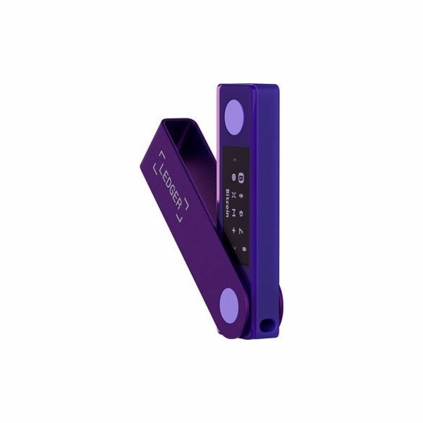 Hardwarová peněženka na kryptoměnu Ledger Nano X Amethyst...
