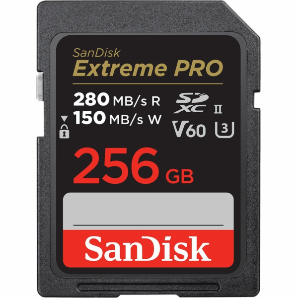Karta SanDisk Extreme PRO SDXC 256 GB Class 10 UHS-II/U3 ...