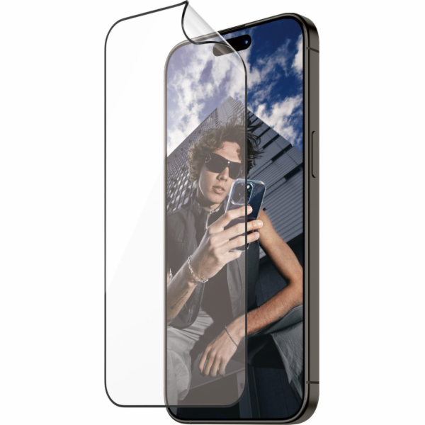 PanzerGlass  Ultra-Wide Fit Matrix hybridní sklo iPhone 1...