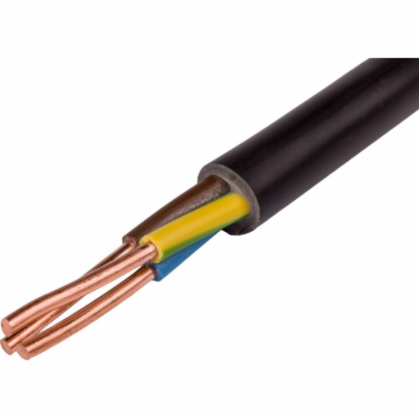 YKY 3x1,5 żo 0,6/1kV /buben/ Elektrický napájecí kabel