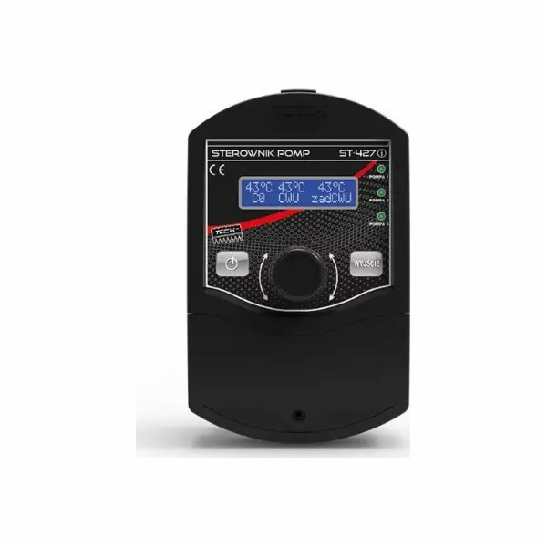 Tech ST-427I ovladač pro instalaci (3 čerpadla), černý