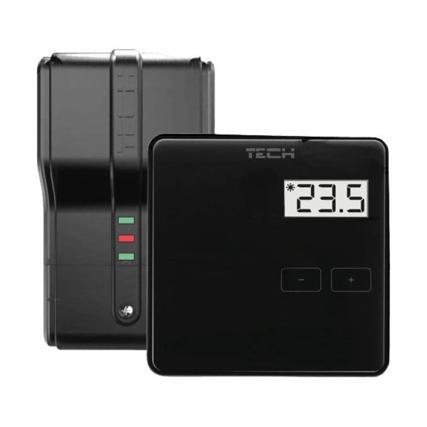 Bezdrátový dvoupolohový pokojový ovladač Tech ST-294V2, č...