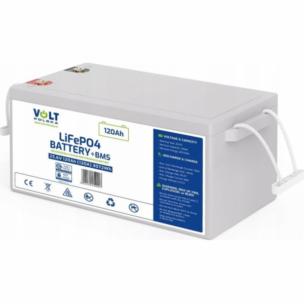VOLT POLSKA LITHIUM FOSPHATE FOSPHATE LiFePO4 BATERIE 24V...