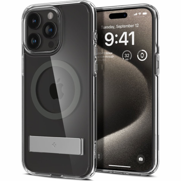 Spigen  Ultra Hybrid S MagSafe, grafit - iPhone 15 Pro Max