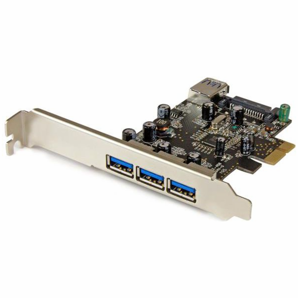 StarTech PCIe 2.0 x1 řadič – 4x USB 3.0 (PEXUSB3S42)