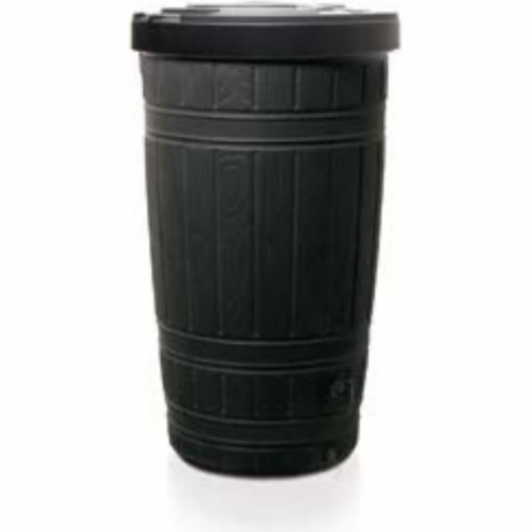 Nádoba na dešťovou vodu Prosperplast WoodCan 265 l, černá
