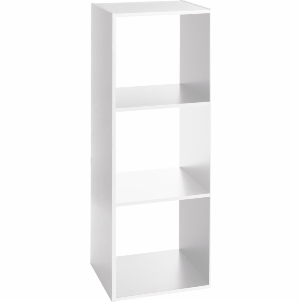 5five Samostatně stojící kancelářská skříň BÍLÁ 3x LOFT p...