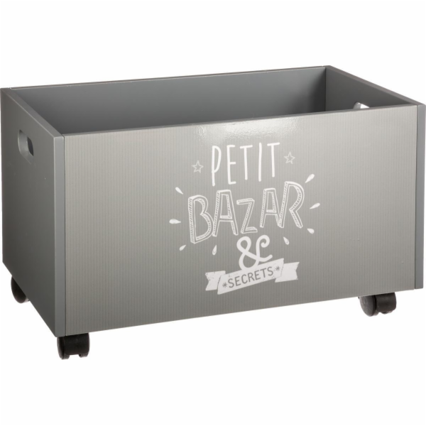 Hrací box Atmosphera Grey s kolečky