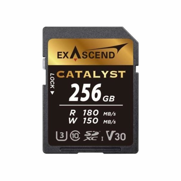 Karta ExAscend Catalyst SDXC 256GB Class 10 UHS-I/U3 V30 ...