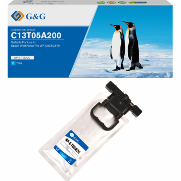 G&G  kompatibilní inkoust / inkoust s C13T05A200, NP-E-T0...
