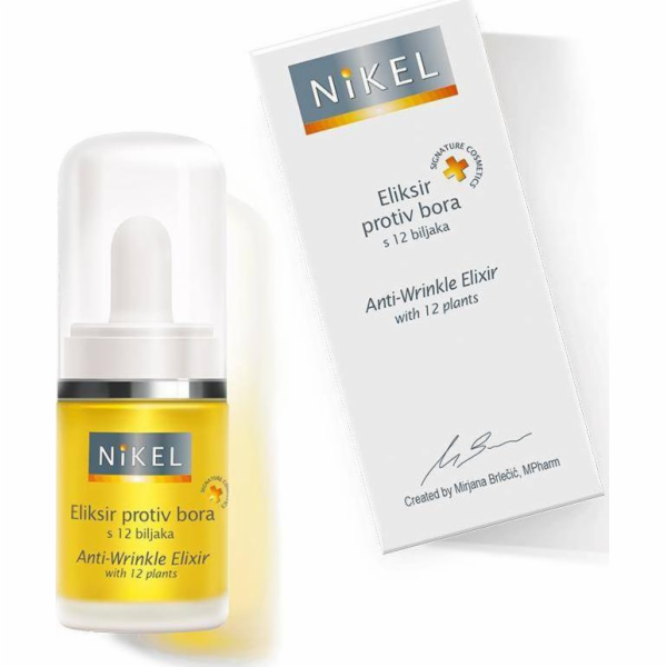 Nikel , Elixír proti vráskám 12 rostlin INTENSIVE CARE, 15ml