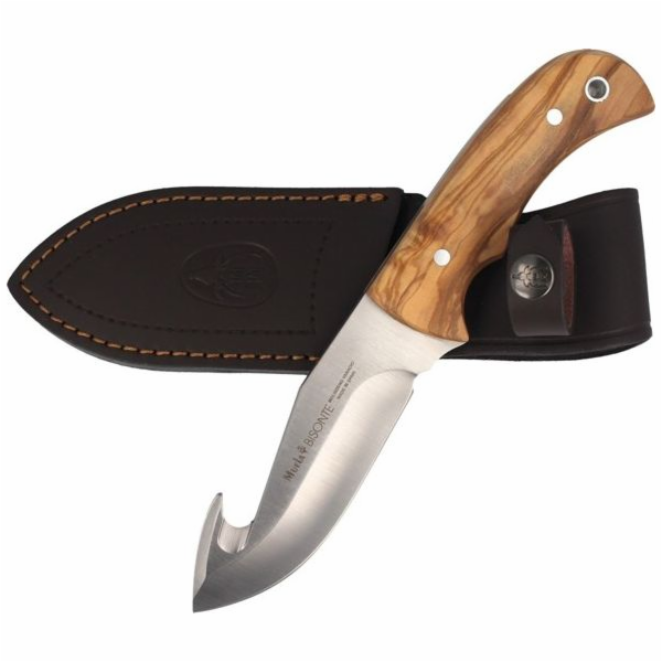 Muela nůž Muela Skinner Olive Wood 115mm (BISONTE-11.OL) ...