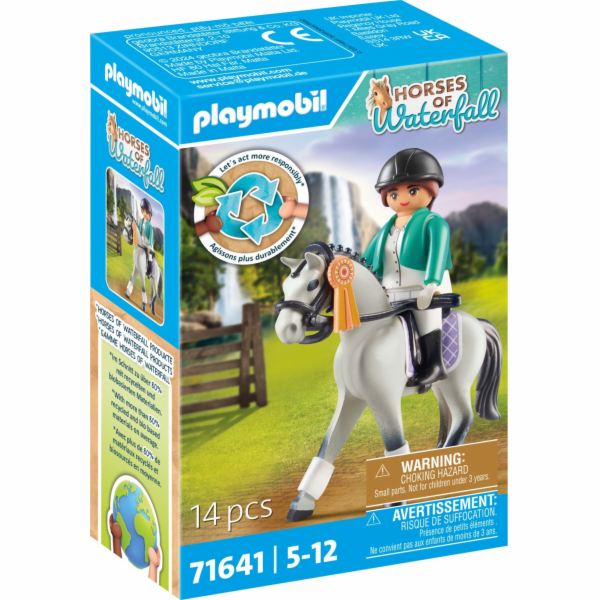 PLAYMOBIL 71641 Turnajový jezdec Horses of Waterfall, sta...