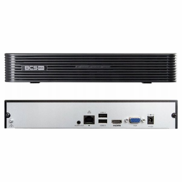 BCS rekordér IP RECORDER BCS-B-NVR0401(2.0) 4 KANÁLY BCS ...