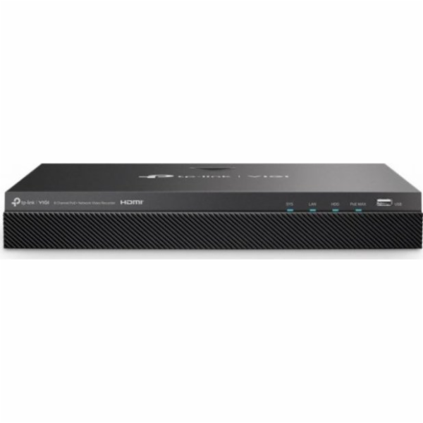 TP-Link rekordér VIGI NVR2008H-8MP 8kanálový PoE+ videore...