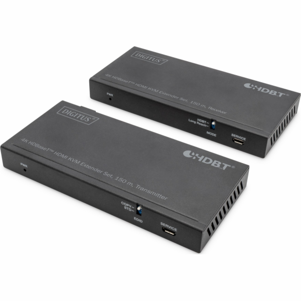 Digitus ZUB Digitus HDBaseT Extender Set černá 150 M