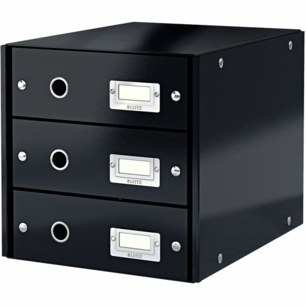 Leitz C&S box se 3 zásuvkami černý (60480095)
