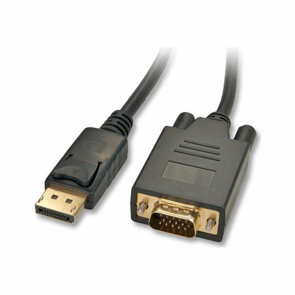 Lindy DisplayPort – kabel D-Sub (VGA) 1 m černý (41470)