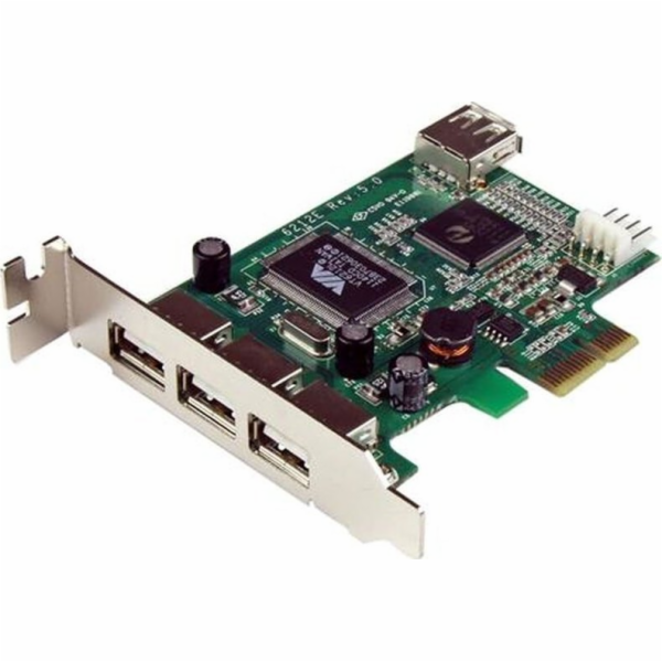 StarTech NIC Controller Adapter Interní 4 porty PCIe na 3...