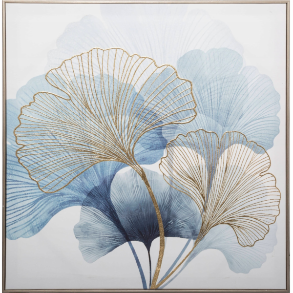 Atmosphera Dekorativní potisk v rámu GINKGO 62 x 62 cm