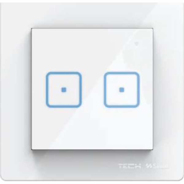 TECH Drivers Kabelový dvoupólový spínač, bílý FS-02M Tech...