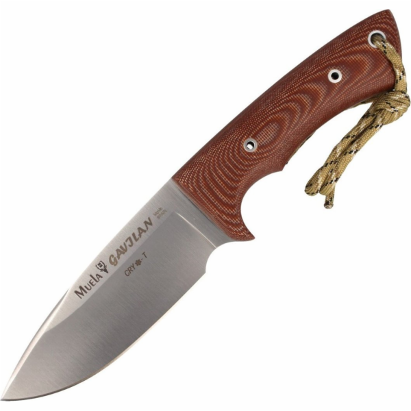 Nůž Muela Muela Full Tang Brown Micarta, Satin 1.4116 CR