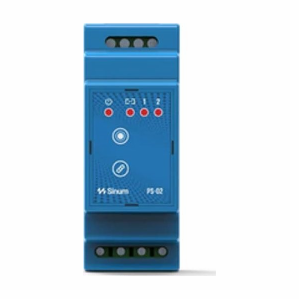 TECH Drivers Kabelové relé na DIN lištu modré PSZ-02M Tec...