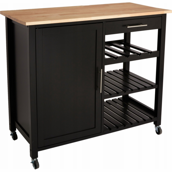 Atmosphera Kuchyňský vozík s deskou a zásuvkami, 48x100x8...