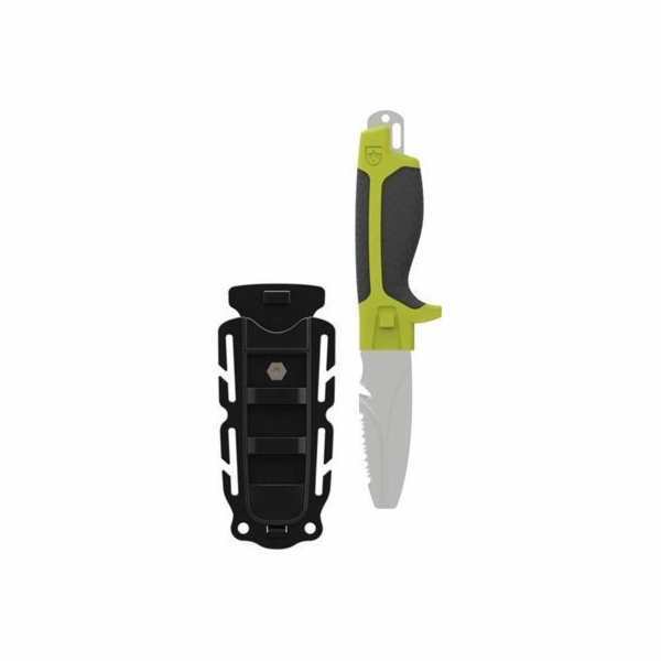 GearAid Tanu Dive and Rescue Green záchranný nůž