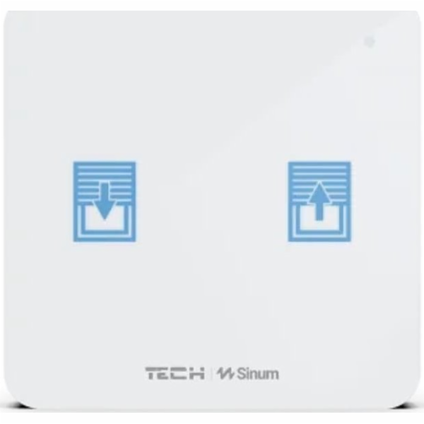 TECH Controllers Bezdrátový roletový spínač, bílý WZ-02 T...