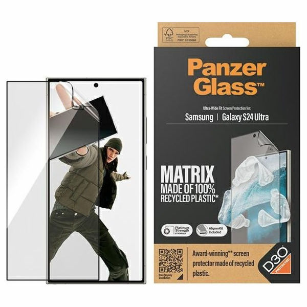PanzerGlass  Ultra-Wide Fit Sam S24 Ultra S928 D3O Matrix...