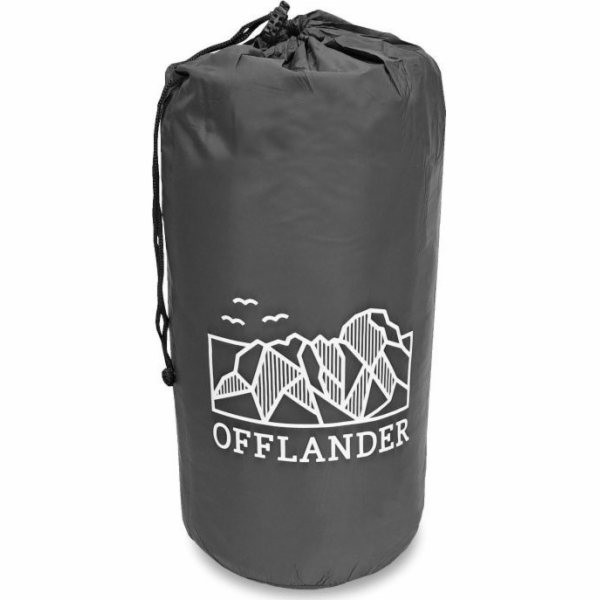 OFFLANDER  VODOTĚSNÁ CAMPING DEKA ŠEDÁ 200 x 140