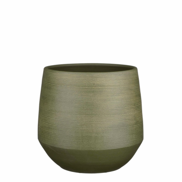 Hrnec Mica Evora 1138171, keramika, H 30 cm, zelený