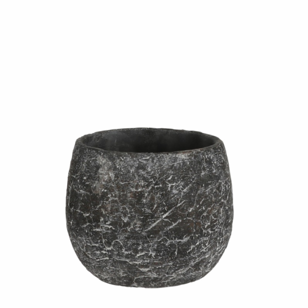Hrnec Mica Thomas 1066681, keramika, V 13,5 cm, šedý